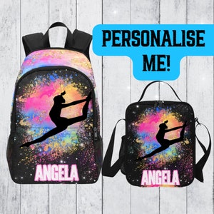 Dance Bag With Shoe Compartment Etsy Canada
