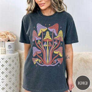 Oversized Festival Shirt, Oversize Fungi TShirt, Baggy Mushroom TShirt for Women, Psycodelic Shirts, Trippie Shirt, Trippy Hippy