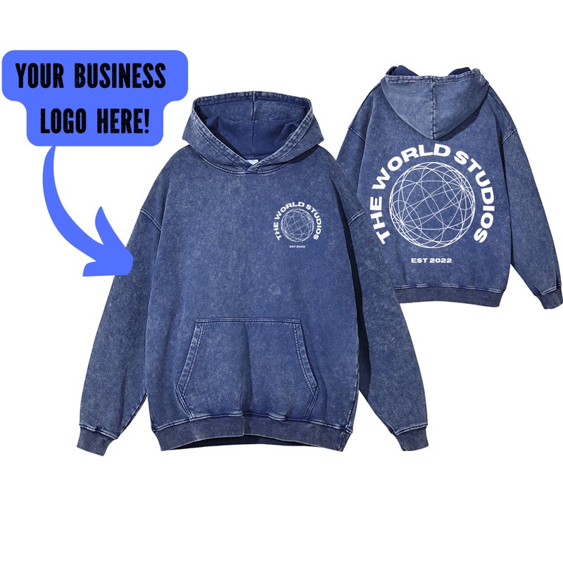 oversized printed hoodie