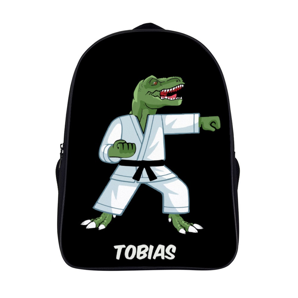 Personalized Karate Backpack for Kids Customized Backpack Etsy UK