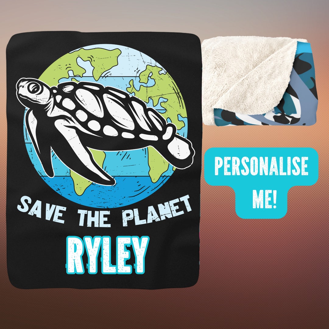 Save the Blanket With Name on for Women and Kids Etsy