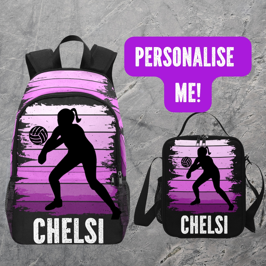 Personalized Backpack for Volleyball Girls Volleyball Backpack With