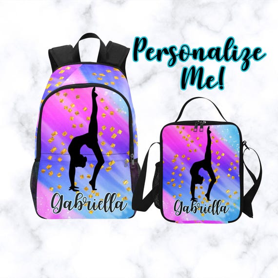 Personalized Kid Backpack for Acro Girls, Acrobatic Backpack With