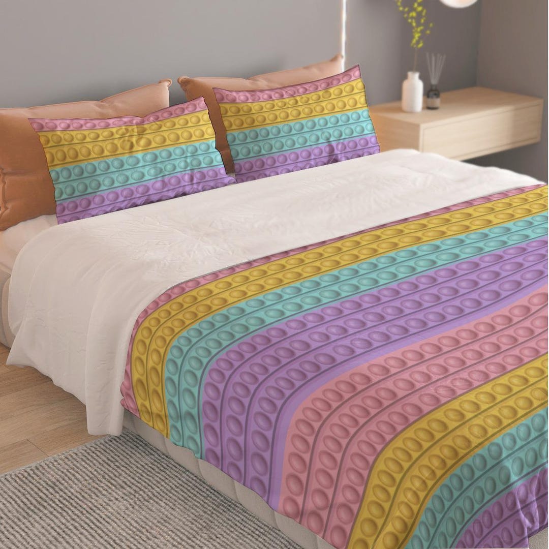 Fidget Bedding Sets for Kids, Fidget Queen Comforter - Etsy