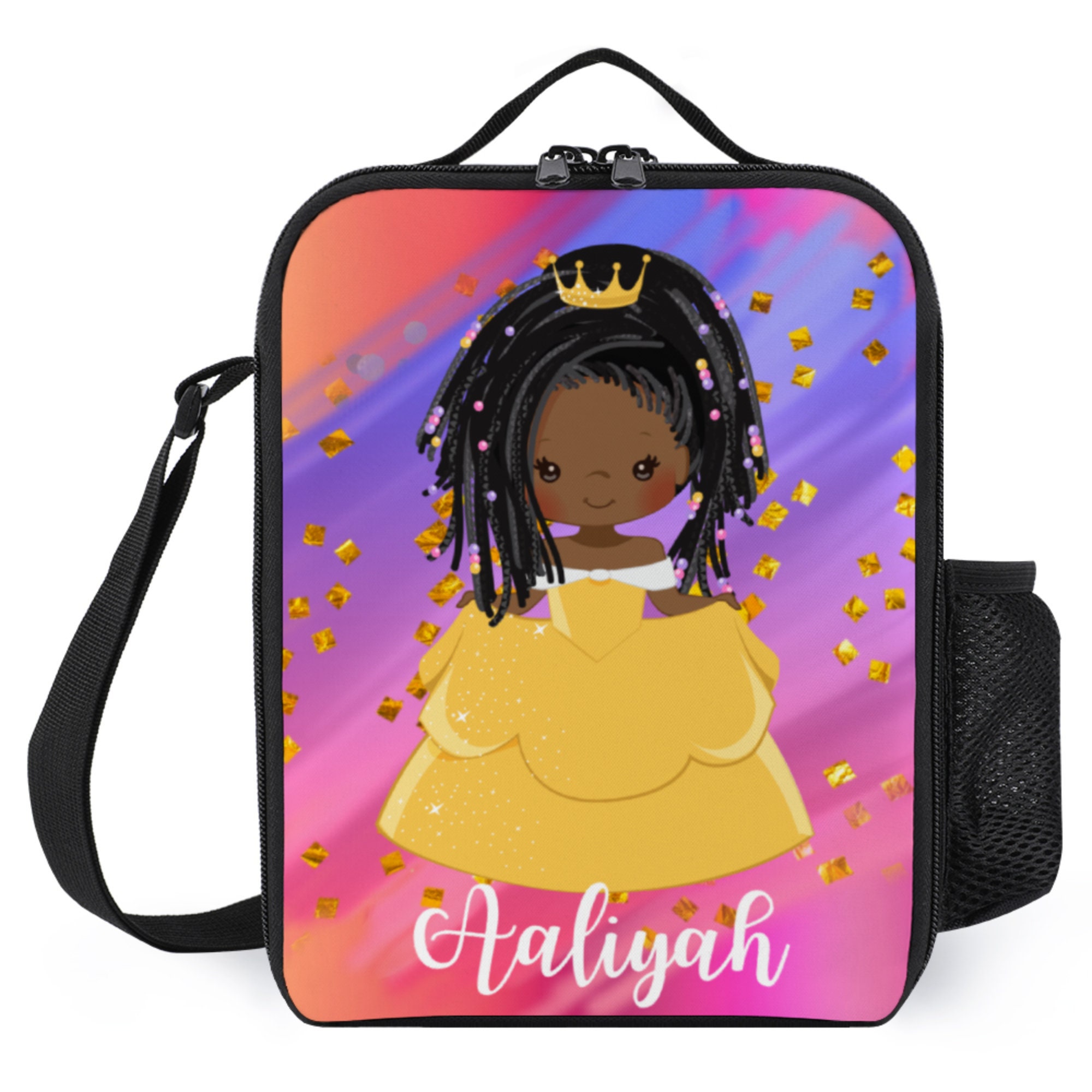 Personalized Princess Backpack for Black Girls Customized Etsy