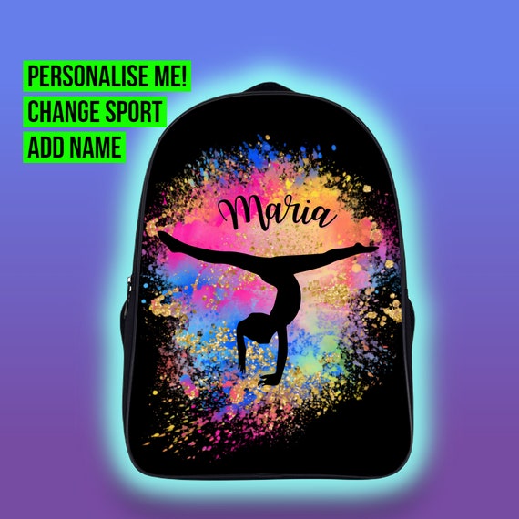 Personalized Gymnastics Backpack for Teens Gymnastics Bag for Etsy
