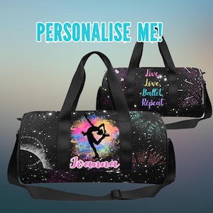 Personalized Ice Skating Backpack for Girls,   Customized Figure Skater Duffle Bag - Large Backpack for Skater Training in Gym Bags Skating