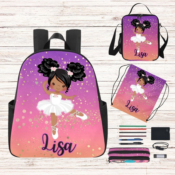 Personalized ballet backpack discount