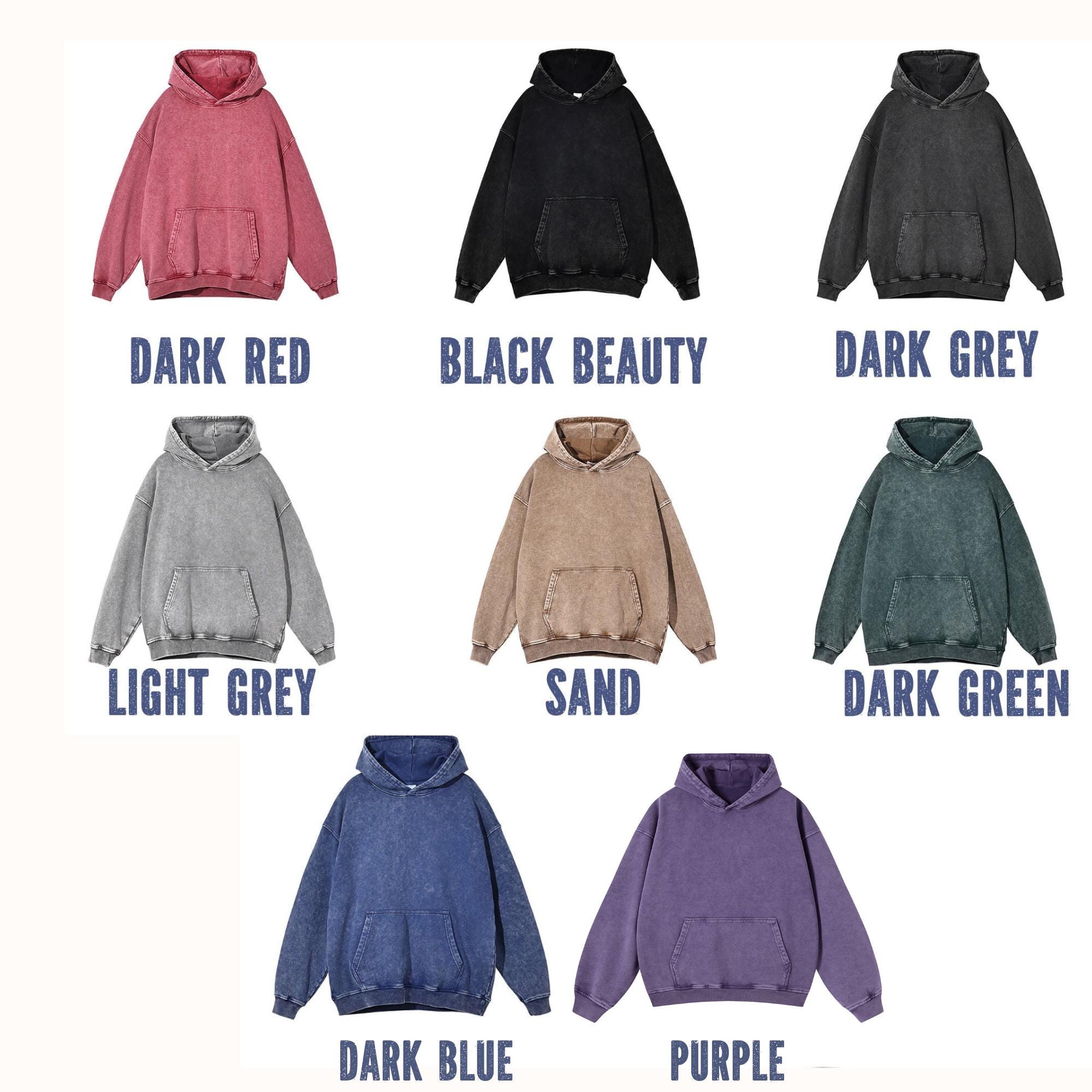 パーカー・フーディ STIGMA Dirty Washed Oversized Hoodie Black 24STHD05 Dirty Washed Oversized Hoodie Black / White - STIGMA | 60
