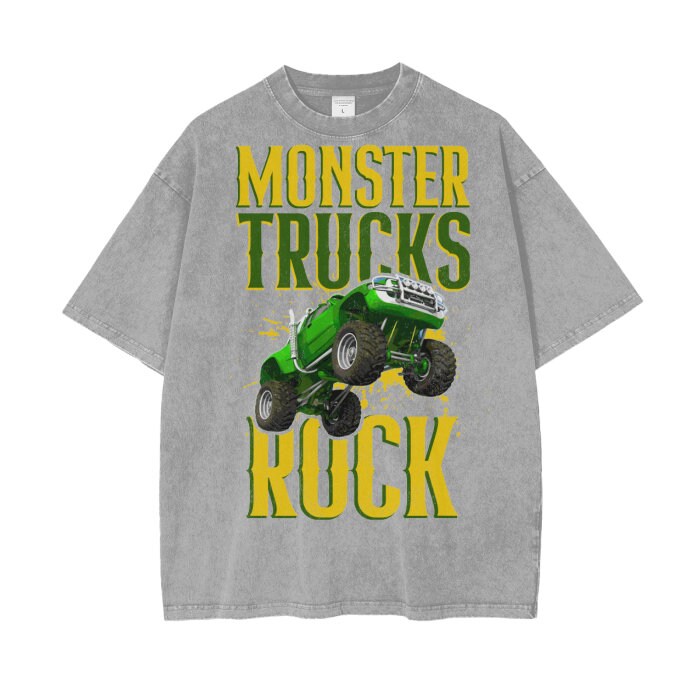 Oversized Monster Trucks Are My Jam Shirt for Men and Women 