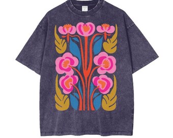 Artsy Shirt for Men, Abstract Art Shirt, Oversized Modern Art TShirts,