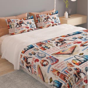 Wrestling Bedding Sets for Boys, Gift for Boy Wrestler