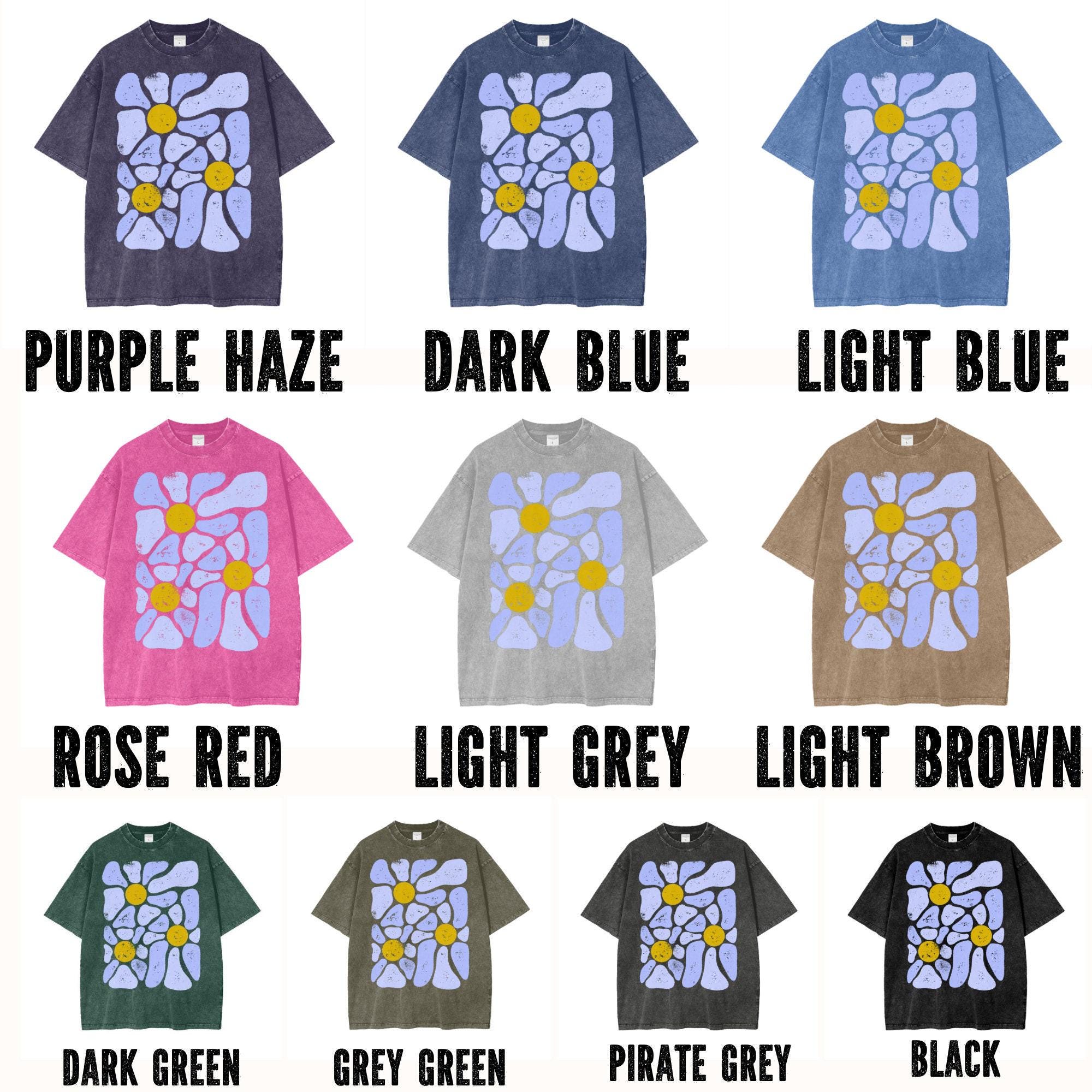 Graphic Tees for Men With Flowers On, Abstract Art Shirt, - Etsy
