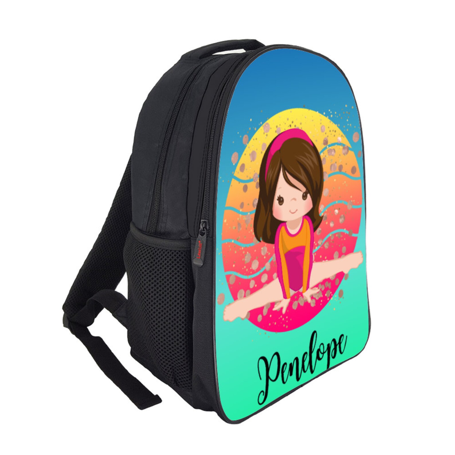 Personalized Gymnastics Backpack for Girls Gym Bag for Etsy