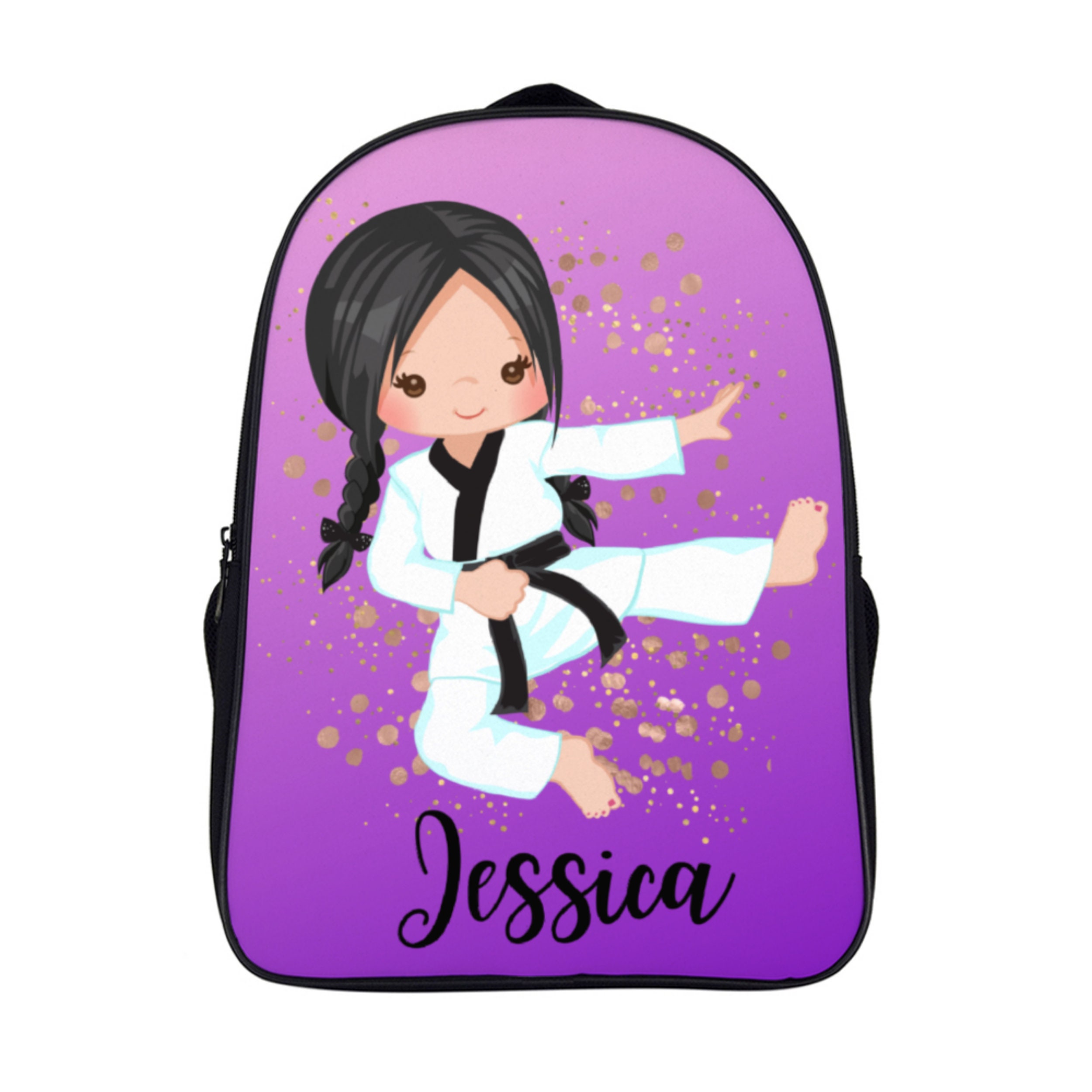 Personalized Karate Bag for Girls Personalised Back Pack for Etsy