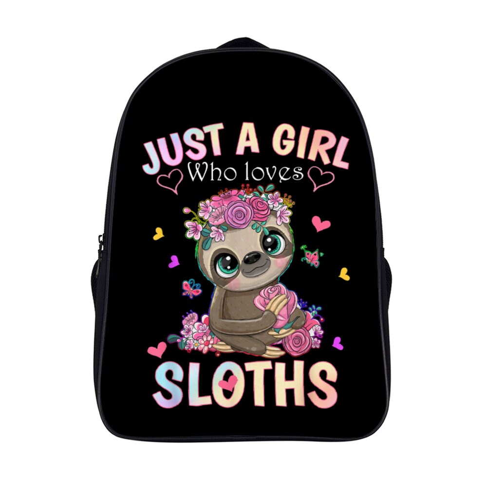 Crazy sloth lady kit bag backpack ruck sack Crazy sloth lady kit bag backpack ruck sack