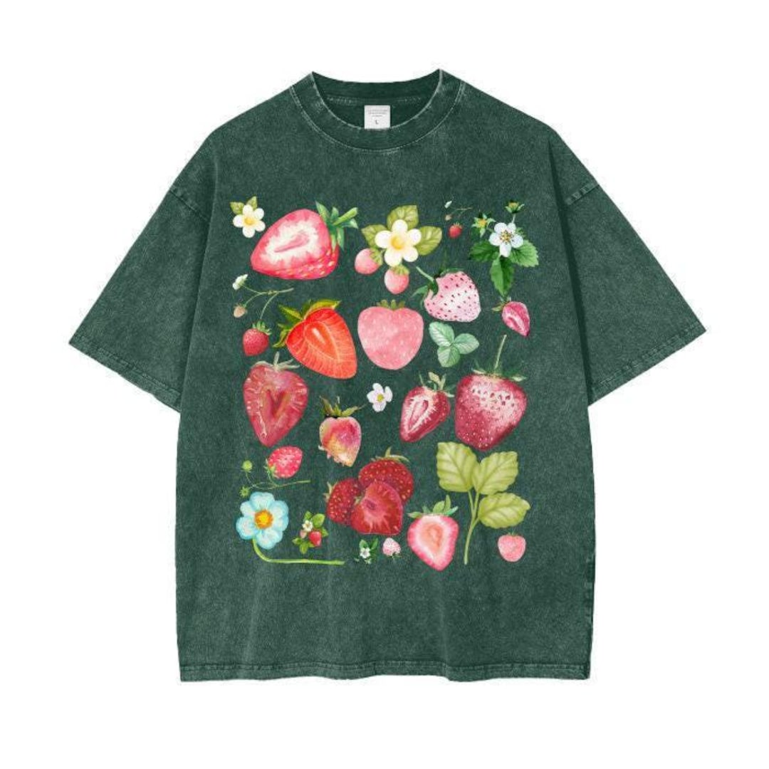 Strawberry Party - Inspired By Harry Styles - Sustainably Made  Kids T-Shirt