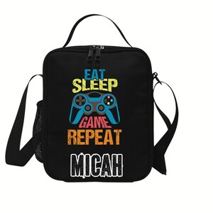 GNEW Gamer Backpack For Boys - Neon Game Design, Water Resistant, 16.5 Inch, Large Capacity Daypack For Kids & Teens - View #10