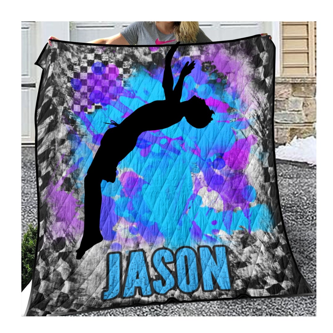 Custom Boys Diving Quilt Cover and Pillow Set Personalised Etsy