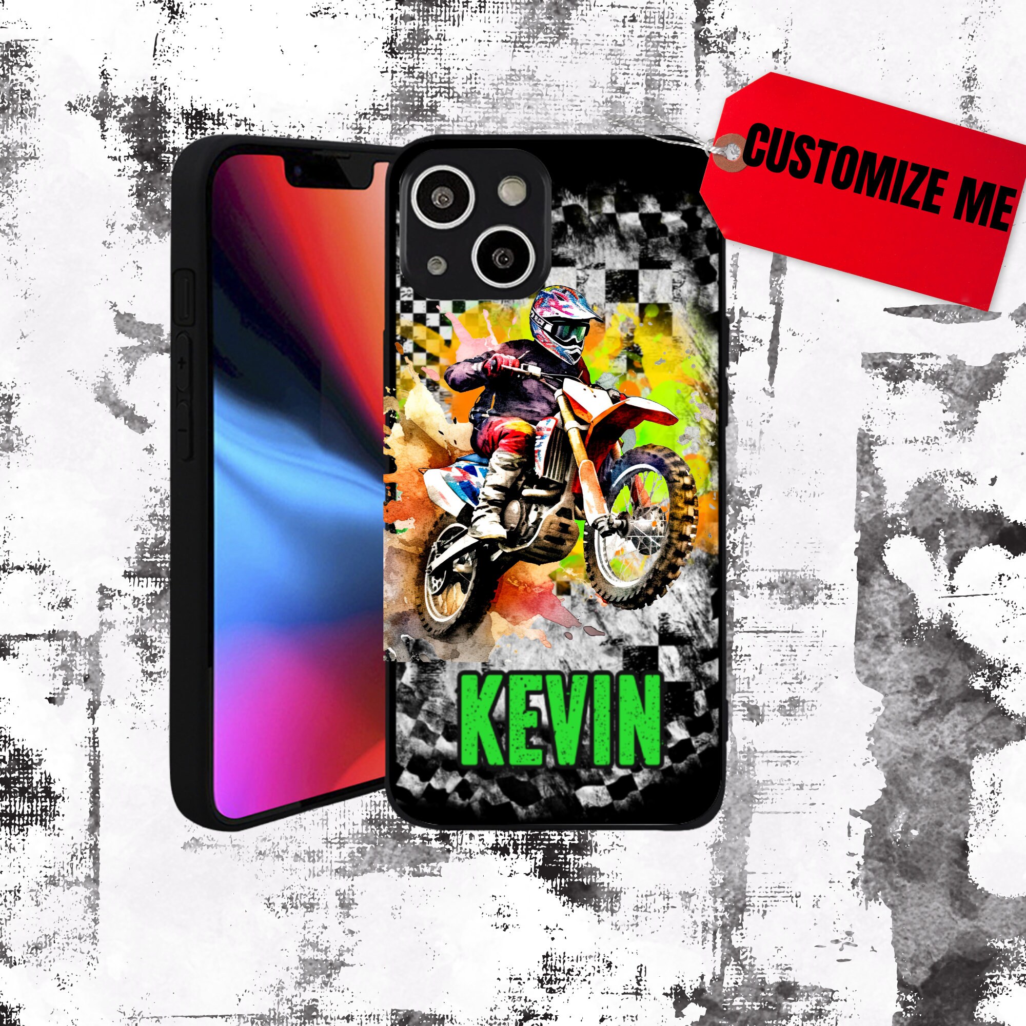 Personalized Phone Case Motocross