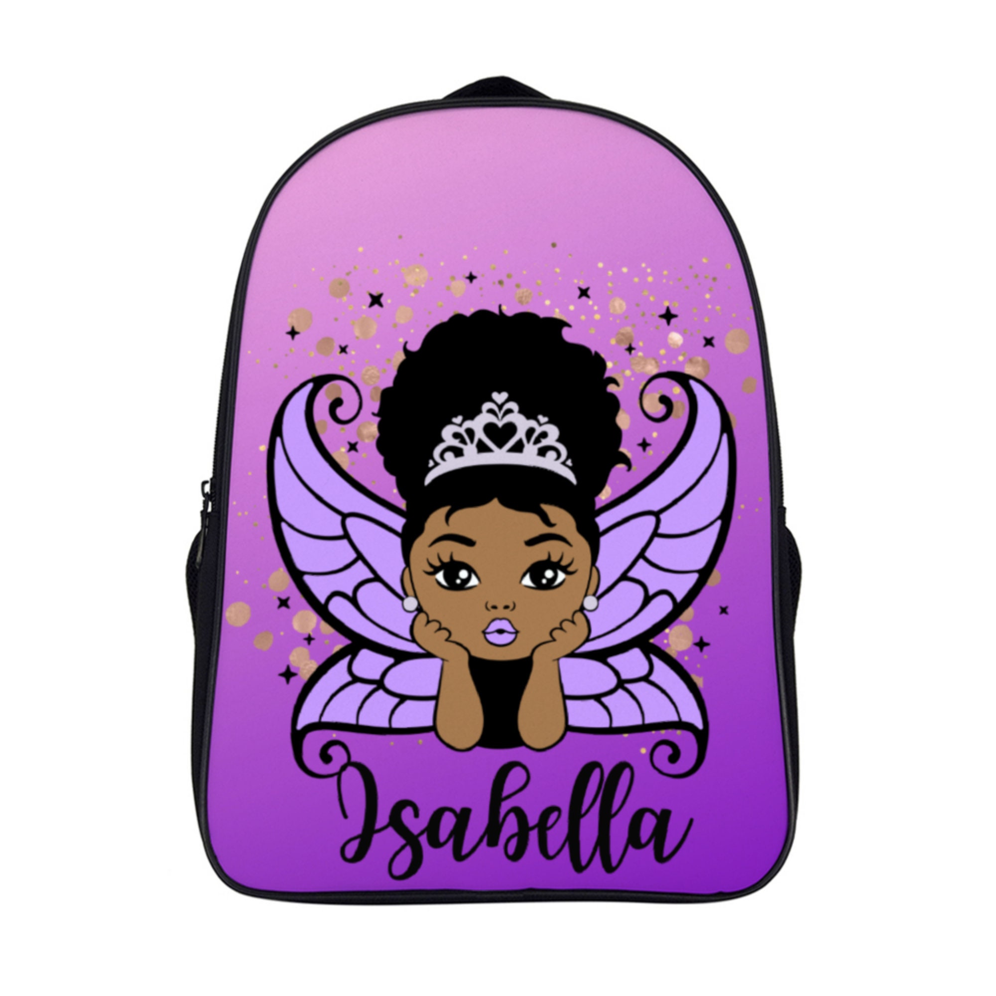 Personalized Backpack for African American Girls Black Etsy
