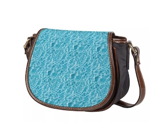Swimming Pool Print Handbag for Women