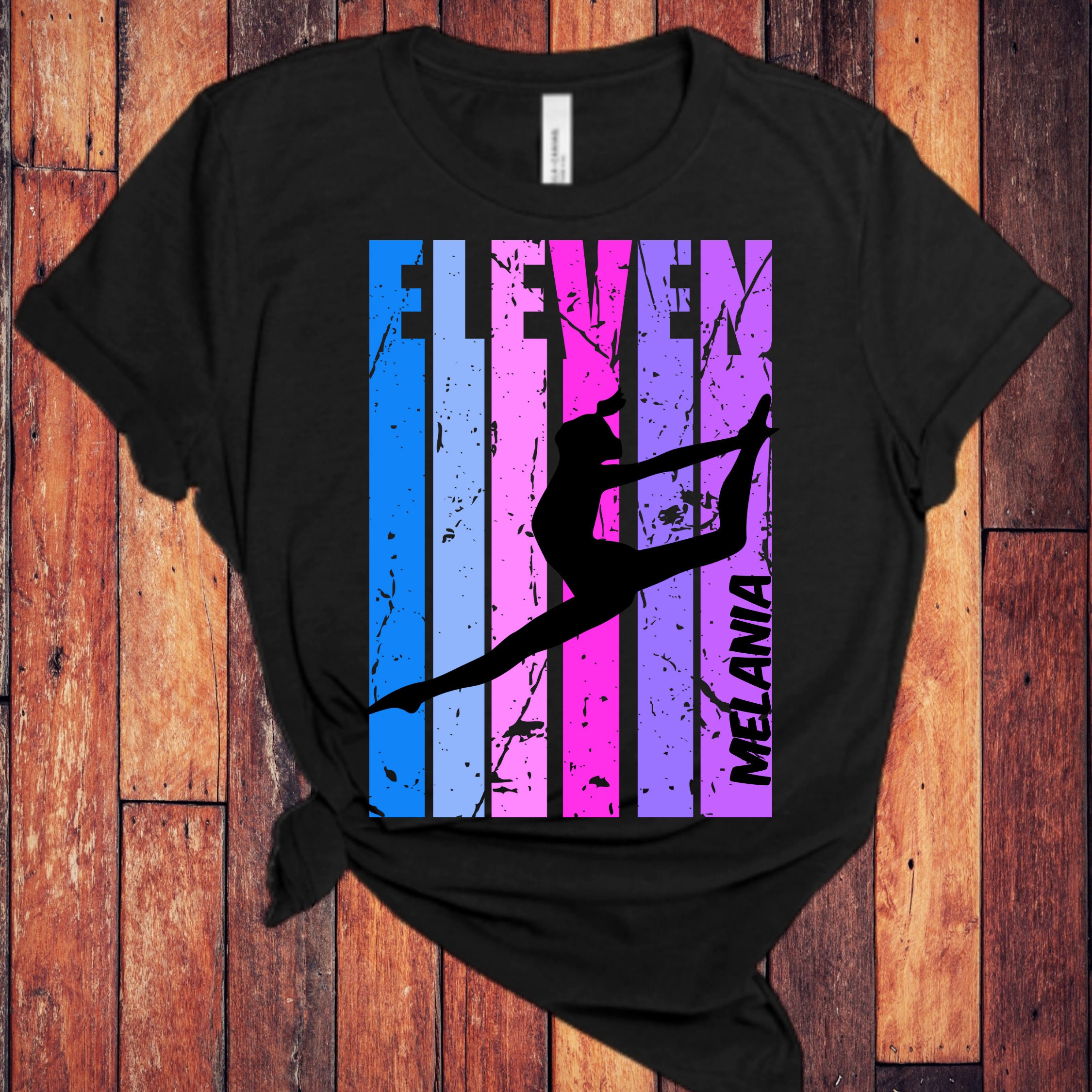 Kids Personalized Gymnastics Tshirt- Birthday Gymnastics