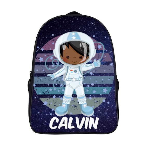 School Backpacks Boys Space Astronaut Backpack with Lunch Bag and