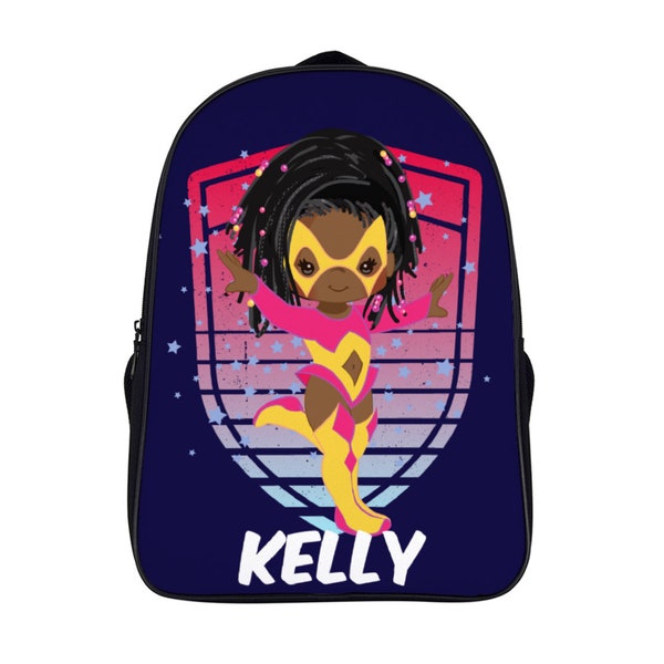 Superhero Backpack Girls Etsy