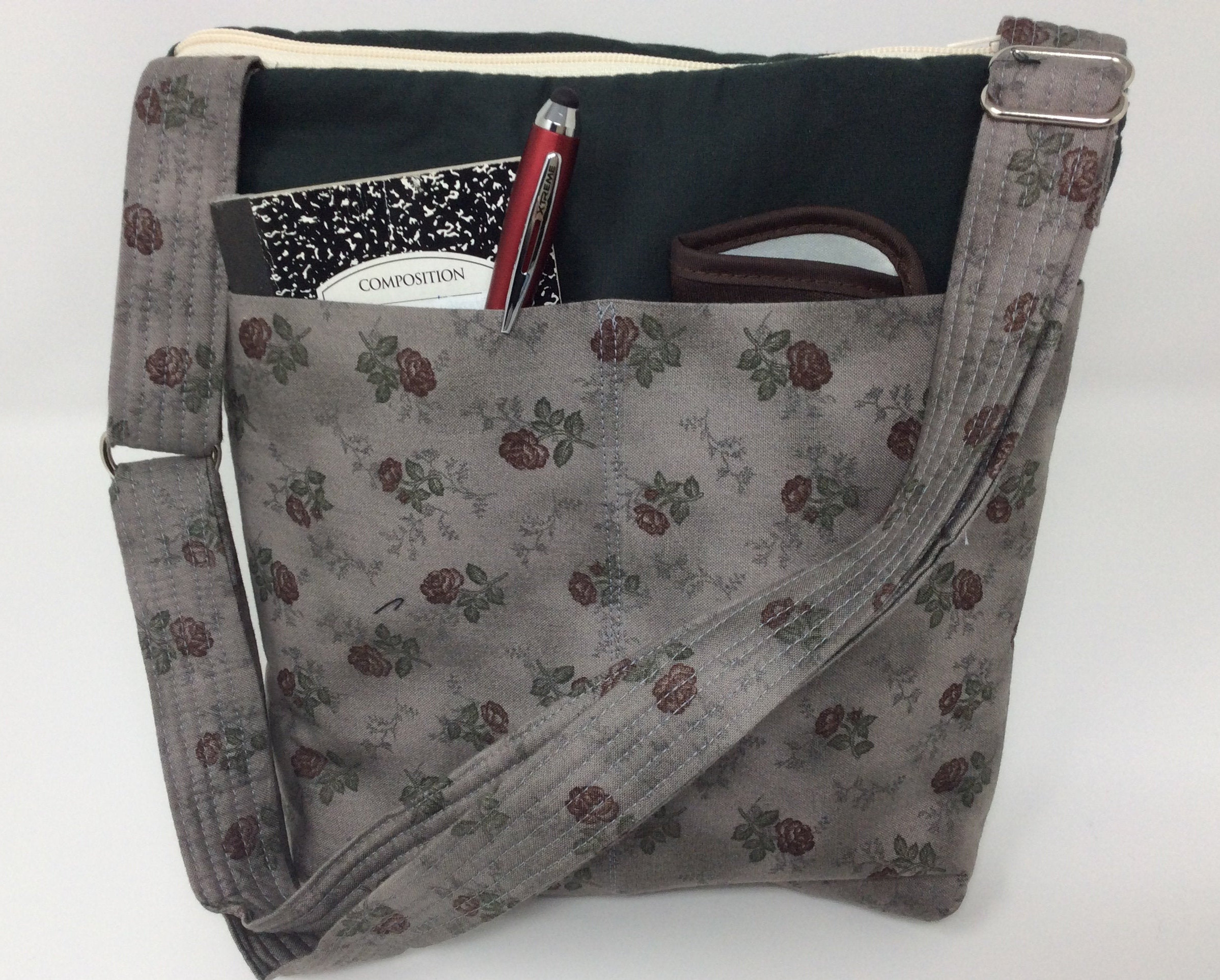 Crossbody Organization Durable Handcrafted Bag Etsy