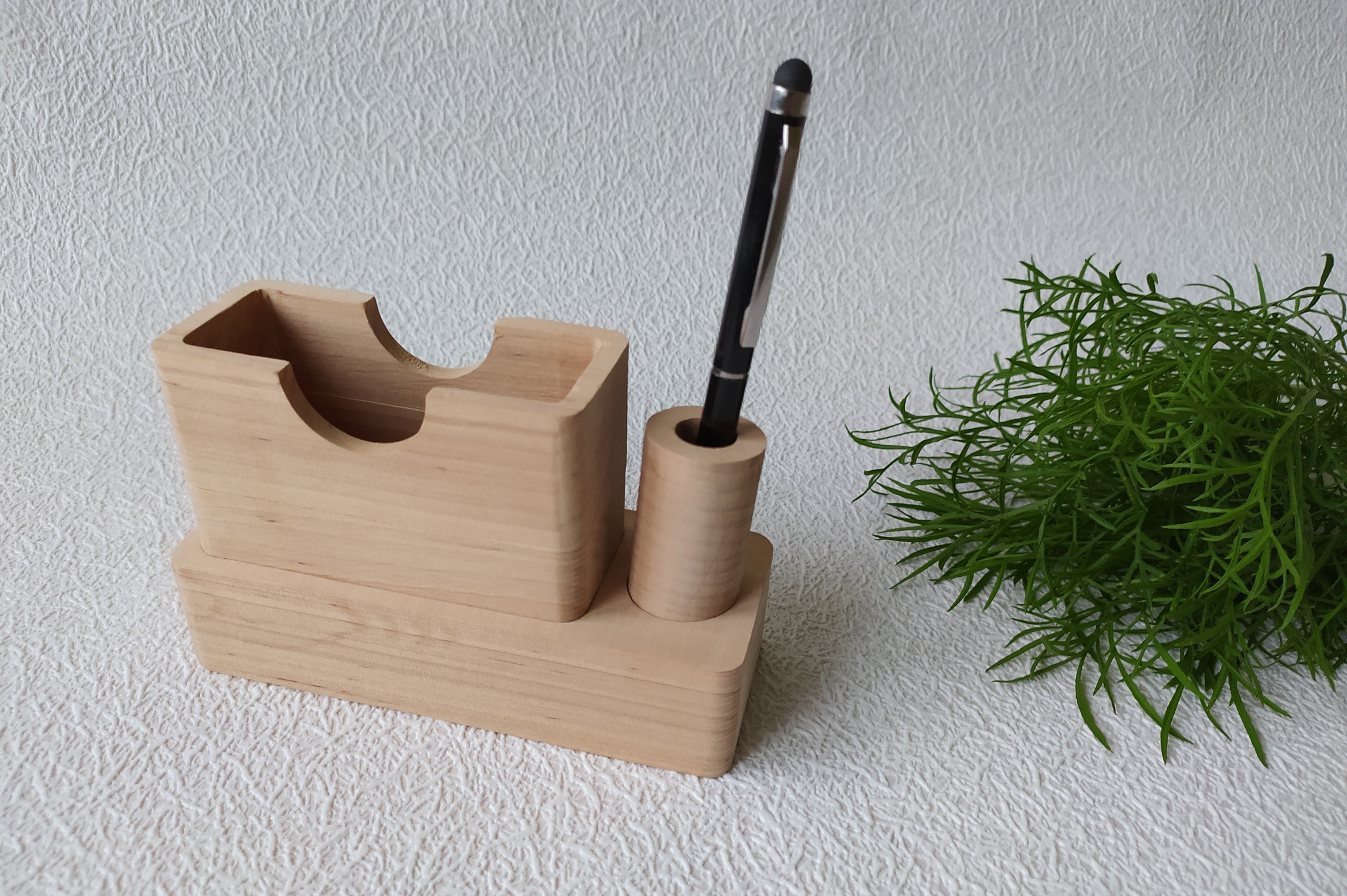 Sticky Note Holder Wooden Sticky Note Holder Desk Organizer Etsy