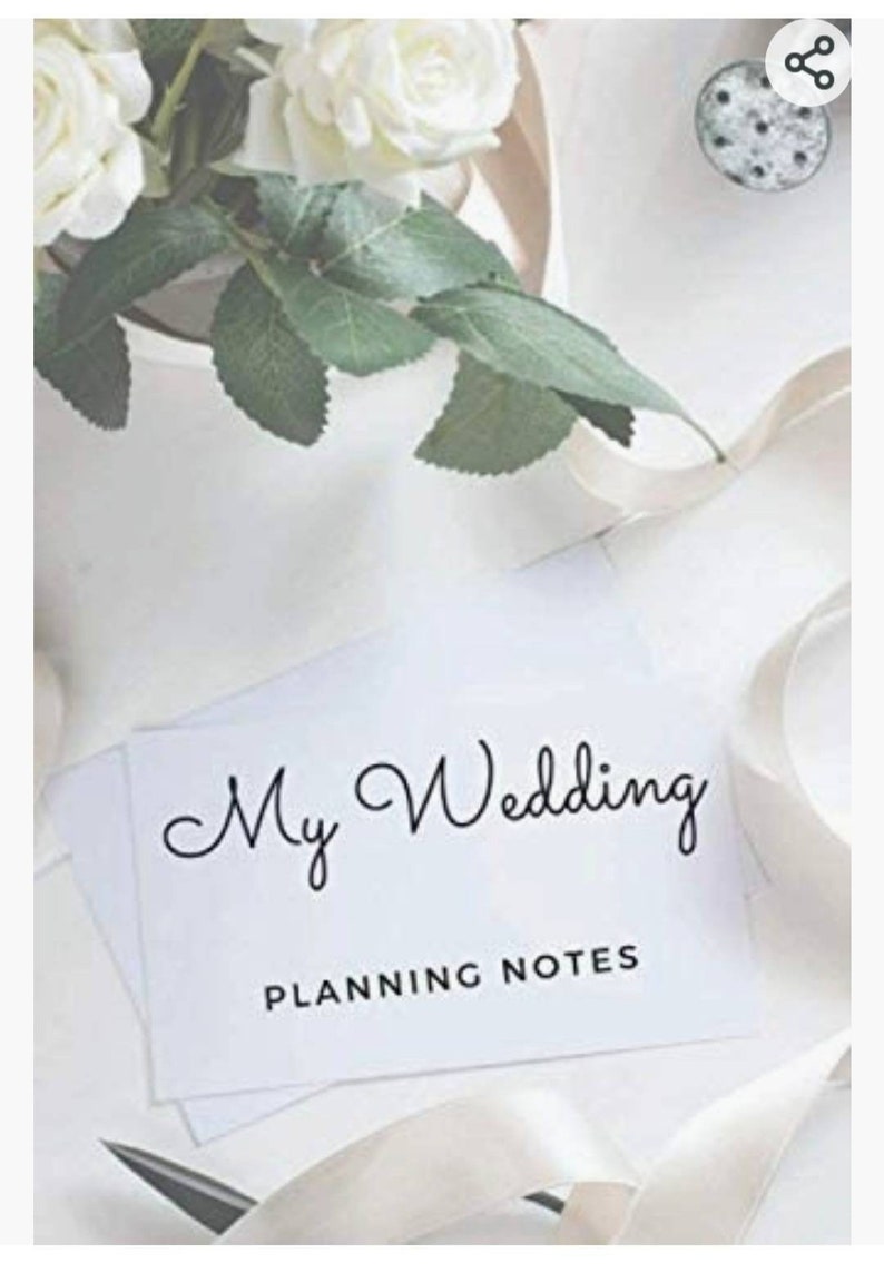 wedding planner Wedding planning notebook notebook wedding plans wedding journal