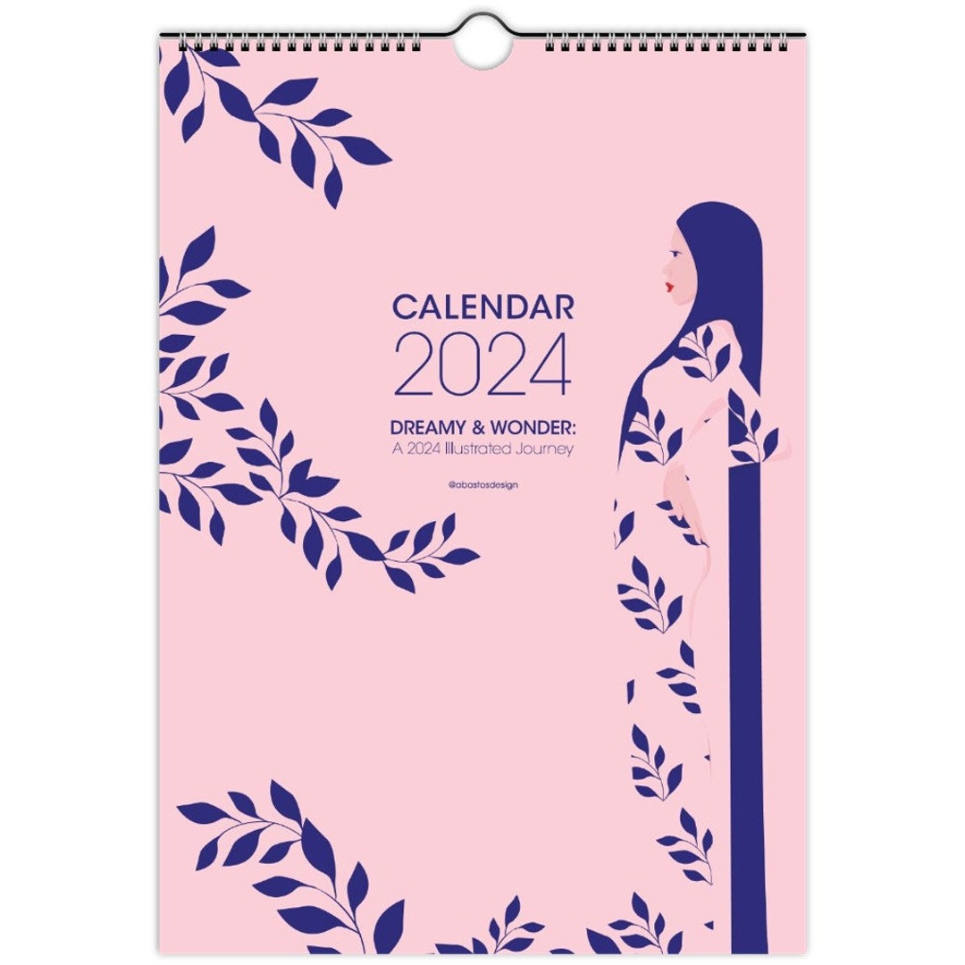 Wall Calendar 2024 the Ideal Git Etsy