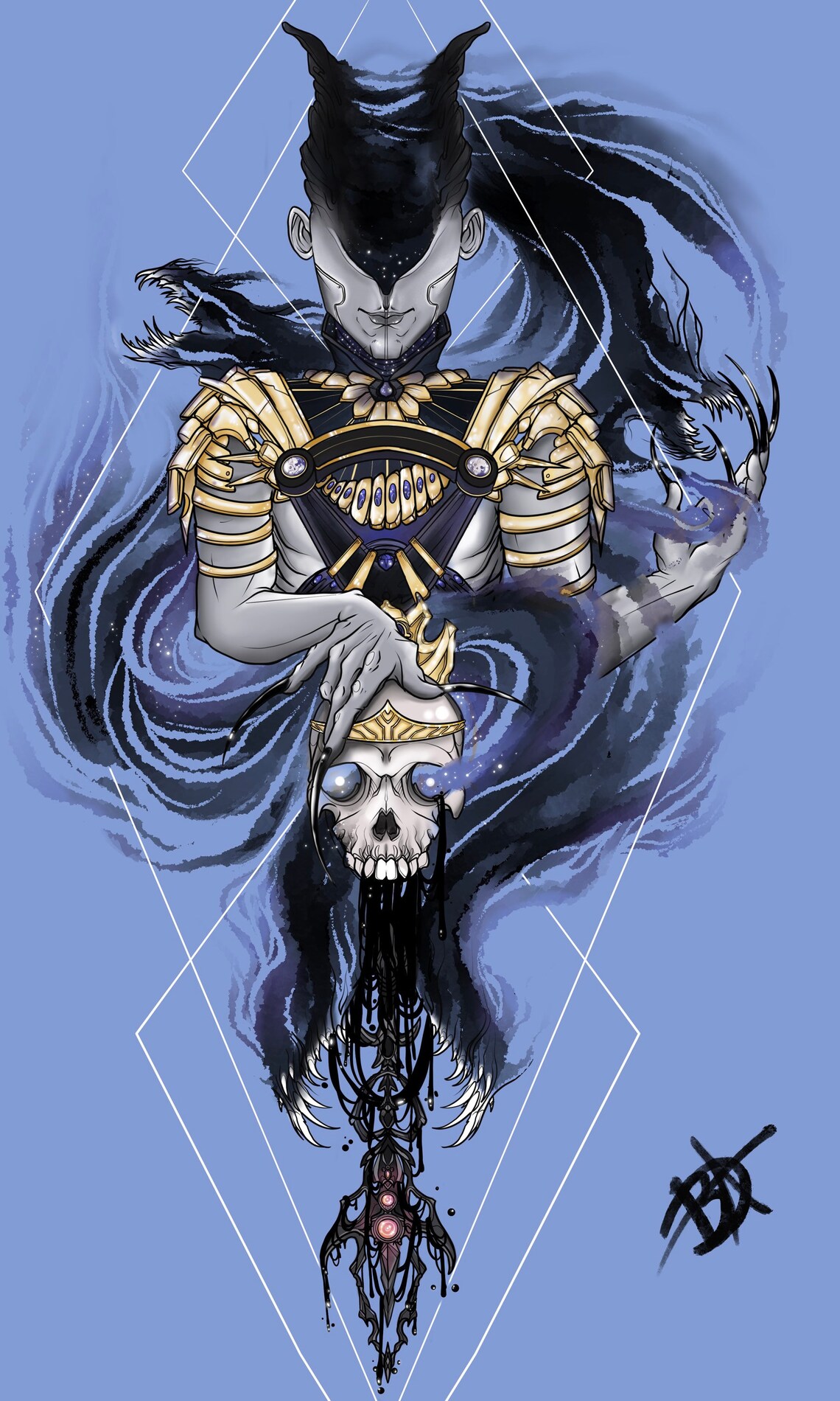 Ashiok nightmare muse art Etsy