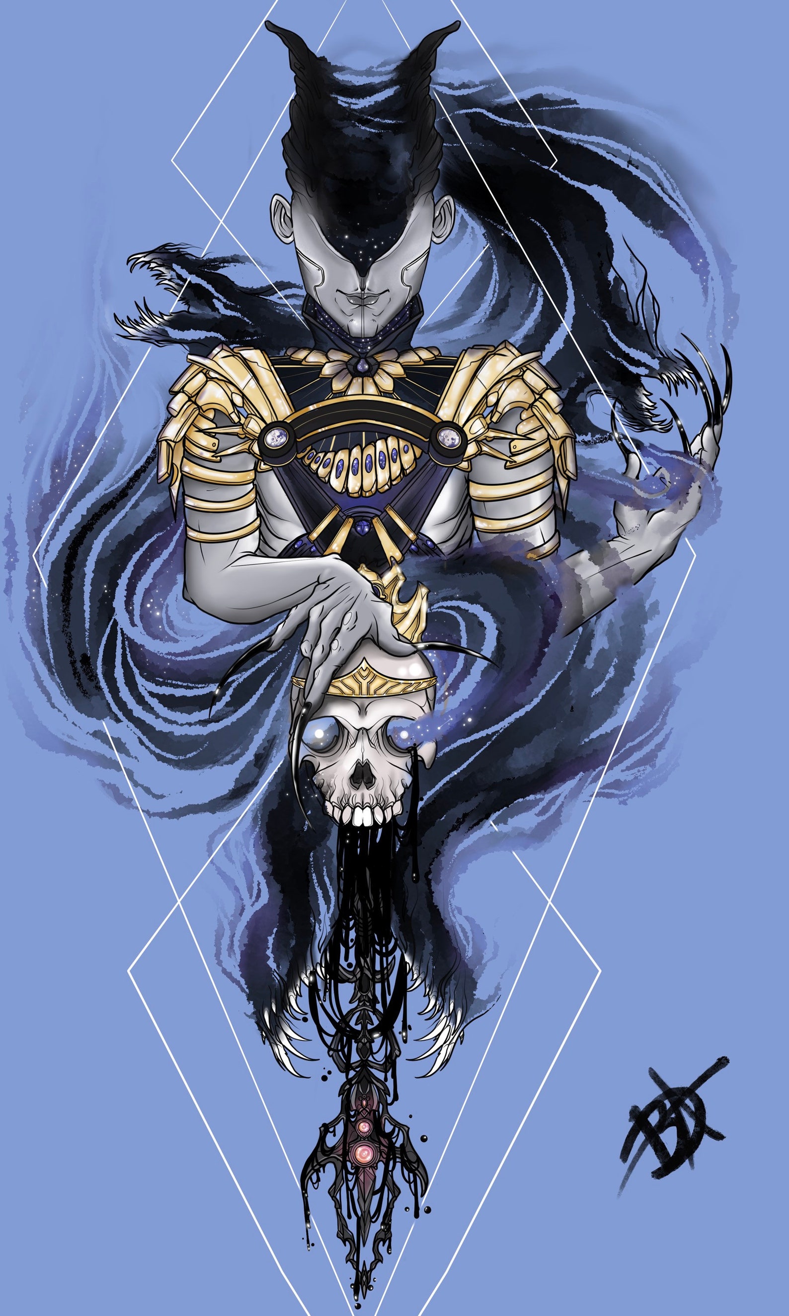 Ashiok Nightmare Muse Art Etsy