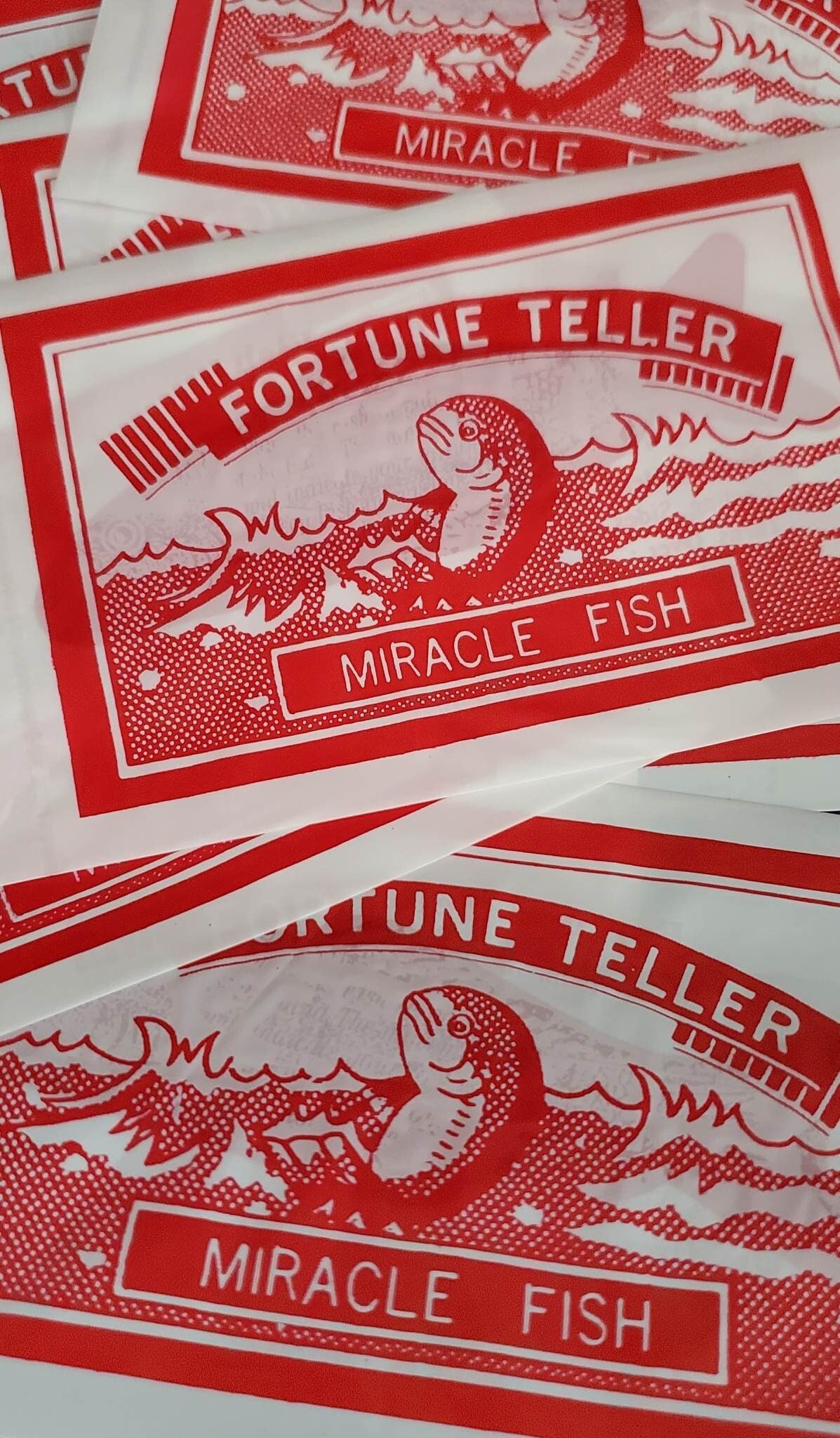 Fortune Teller/miracle Fish Etsy