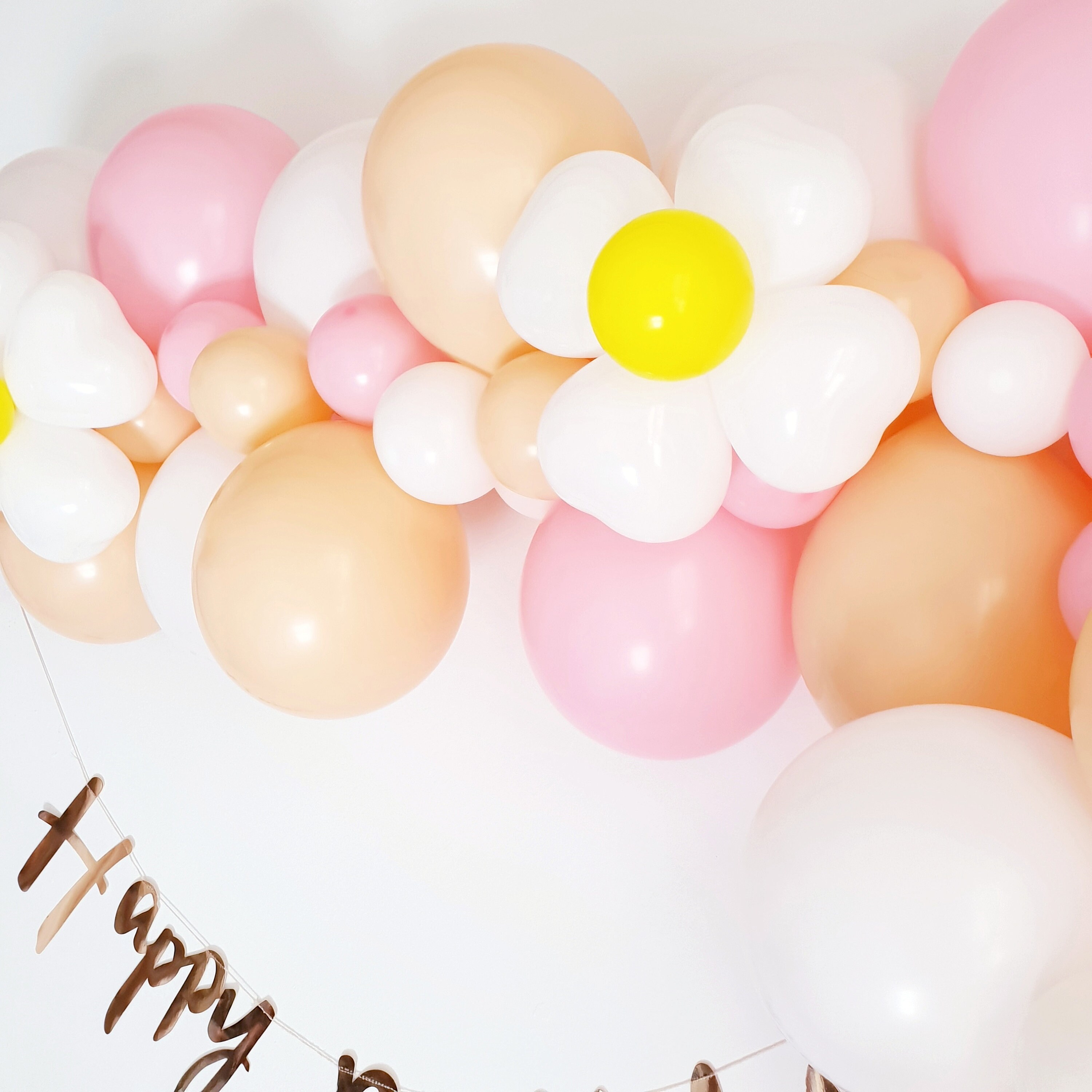 Boho Flower Balloon Garland Daisy Birthday Decorations - Etsy