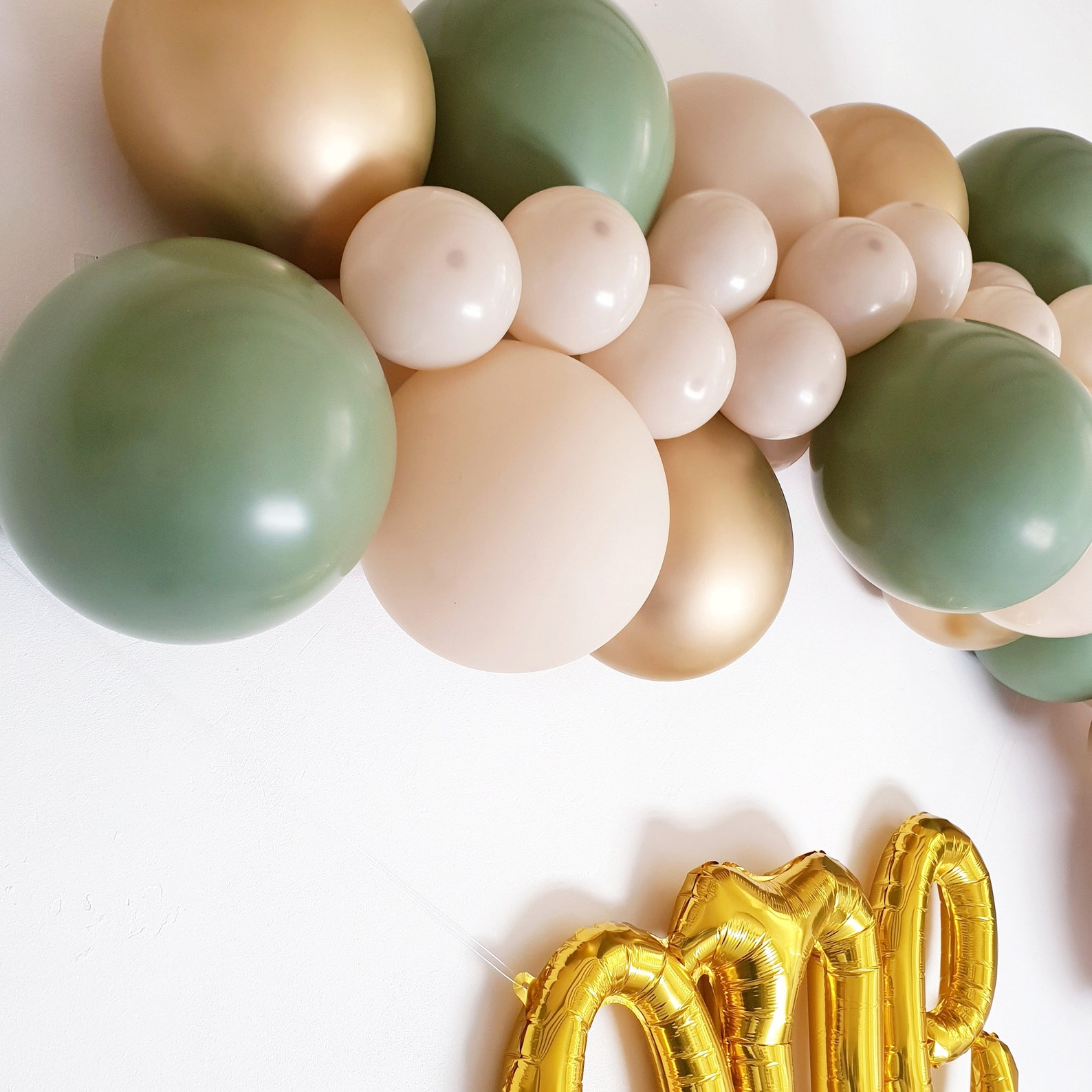 Eucalyptus Balloon Garland DIY Balloon Garland Kit Woodland Etsy