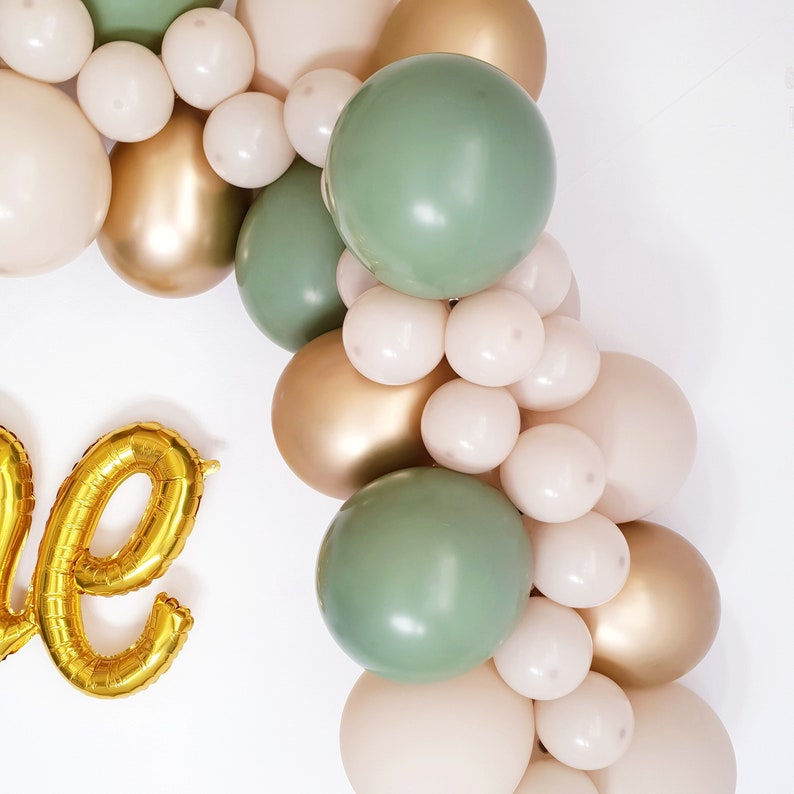 Eucalyptus Balloon Garland DIY Balloon Garland Kit Woodland Etsy