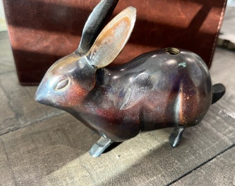 Vintage Made in India, Brass Bunny