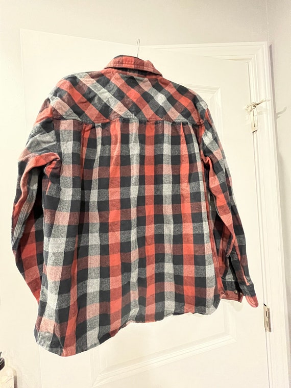 Five Brothers Flannel, Plaid, Button Uo - image 3