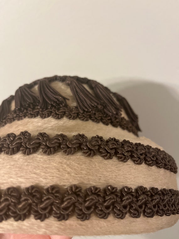 Vintage Gladys & Belle Tassel Hat, Felt Hat, - Etsy display picture 3