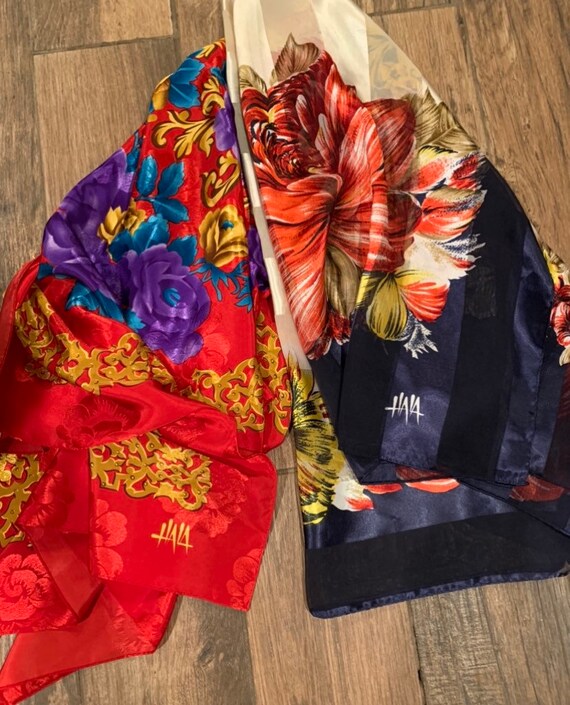 Two beautiful HALA Scarves,