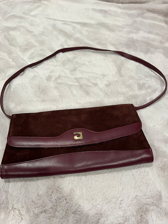 Vintage shoulder bag clutch metallic matte gold Gunne… Gem