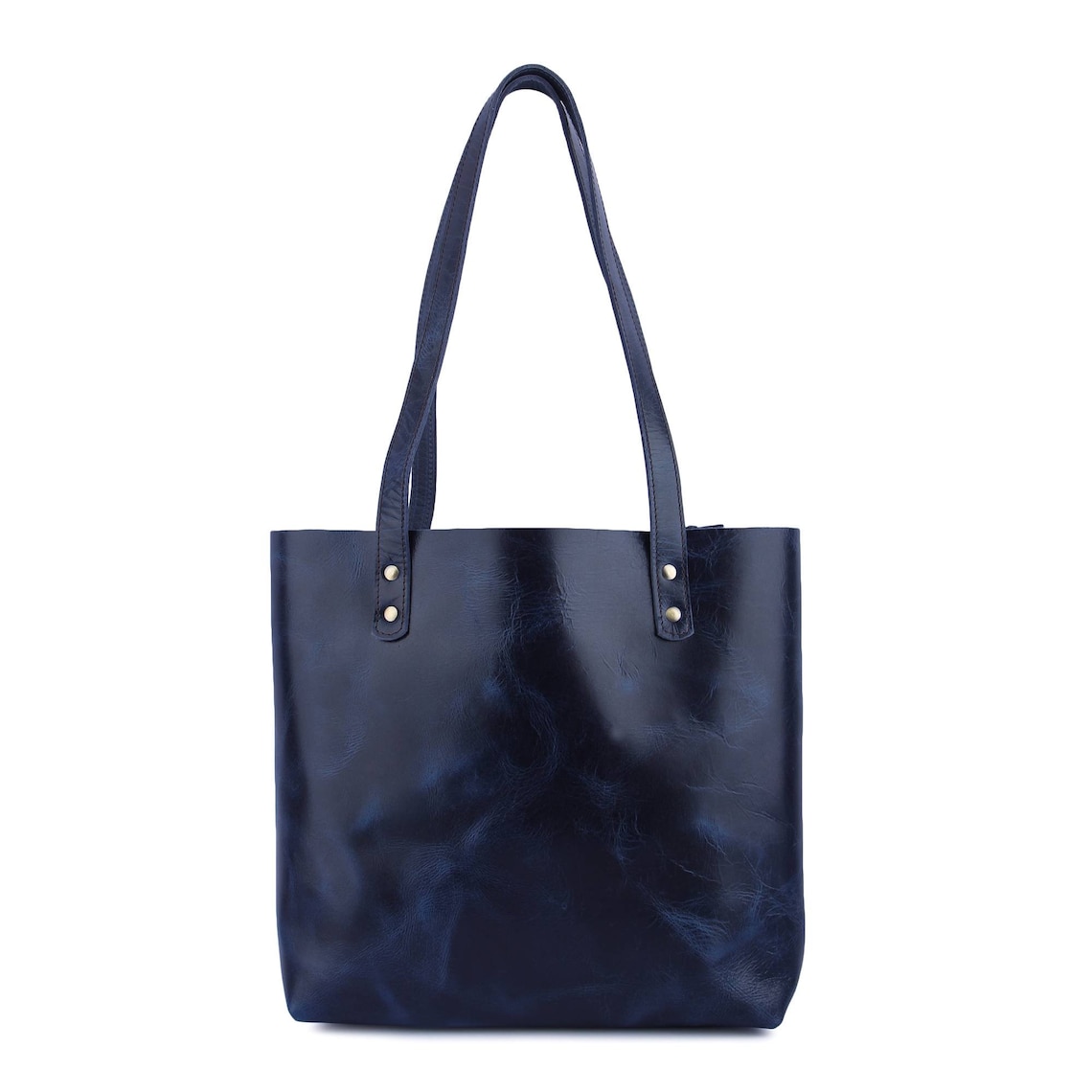 Leather Tote Bag for Women Handbag Light Blue Leather Bag Etsy