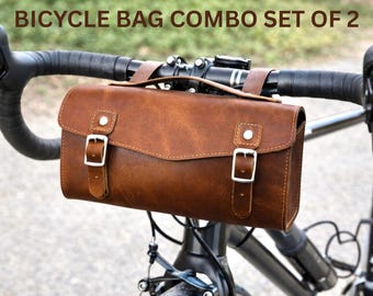 Sacoche De Selle De Vélo Vintage En Cuir - Pochette à Outils Ancienne, Pour Vélo Route