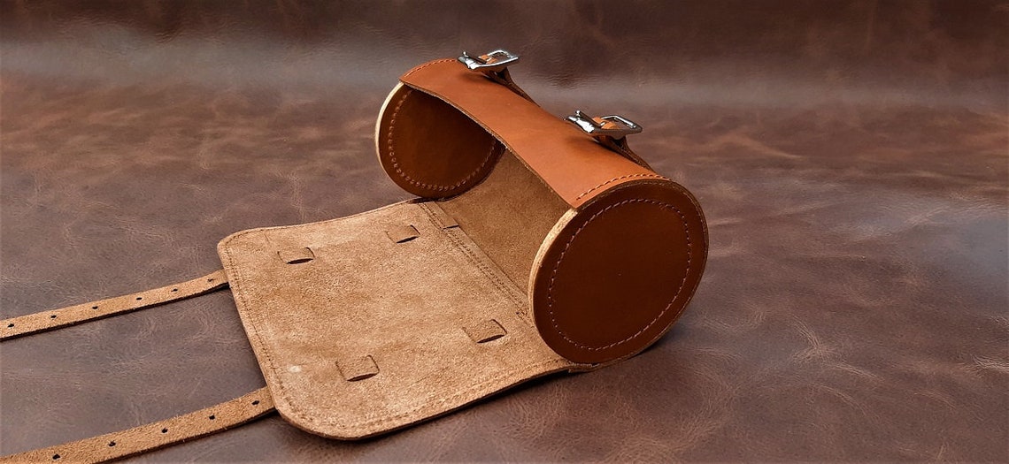 vintage bike saddle bag
