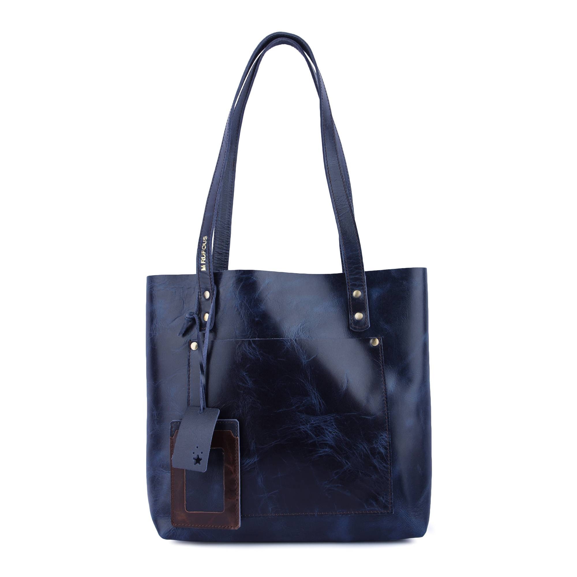 Leather Tote Bag for Women Handbag Light Blue Leather Bag Etsy