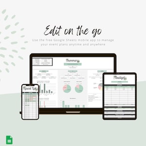 Ultimate Event Planning Template for Google Sheets | Automated | Event ...