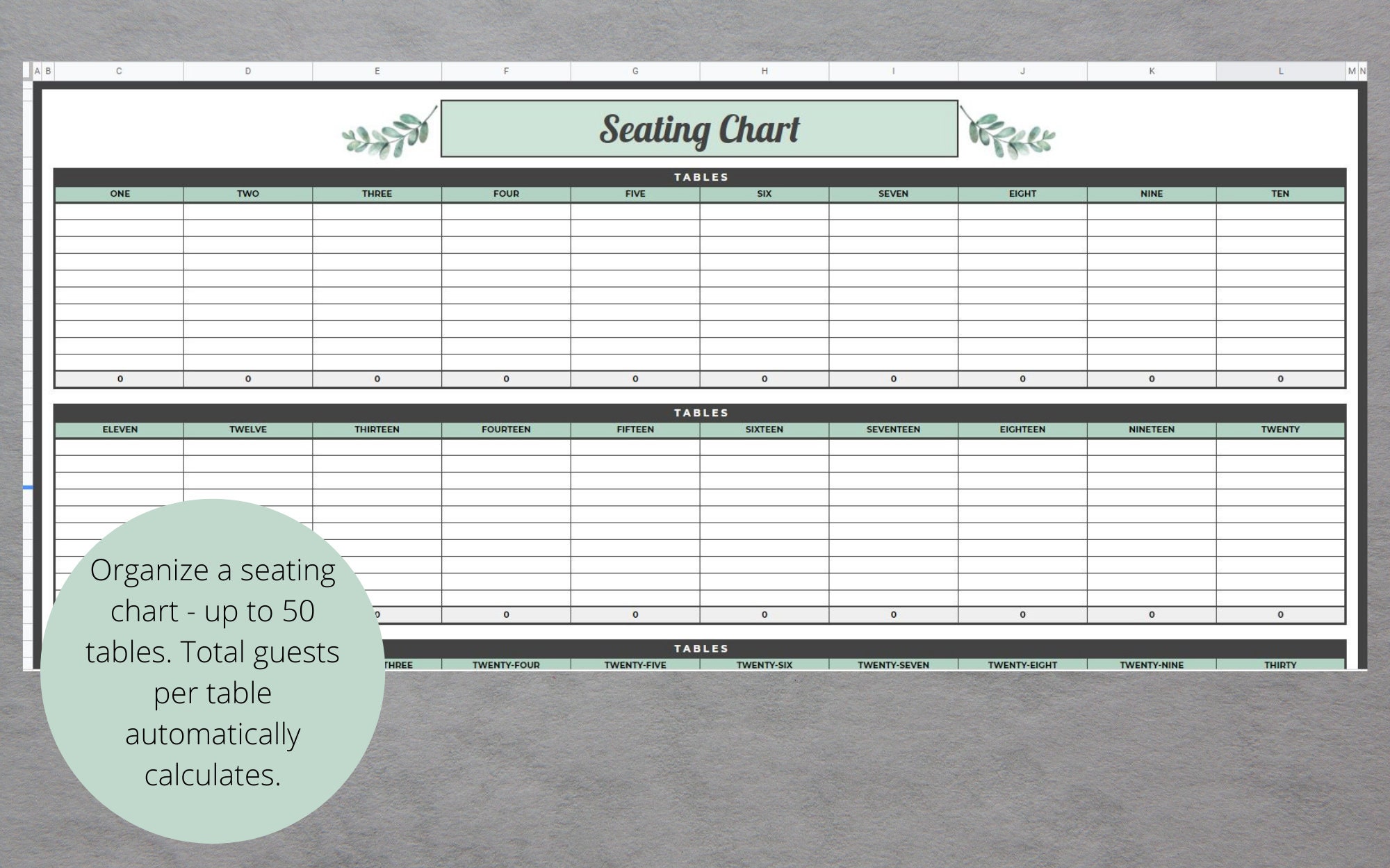 Google Sheets Event Planning Template Google Sheets Event Planning Template